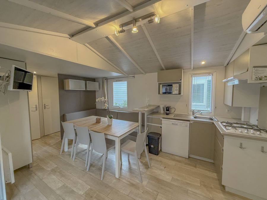 camping location mobil home 4chambres cap dagde