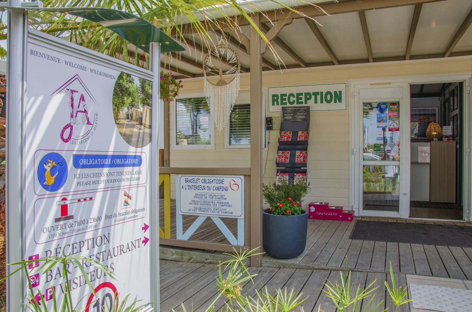 camping les jardins agathe herault